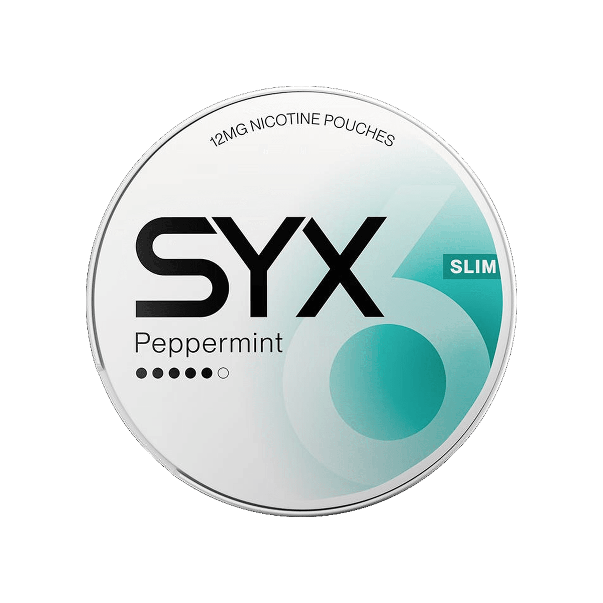 SYX 2.0 Peppermint Nicotine Pouches tin