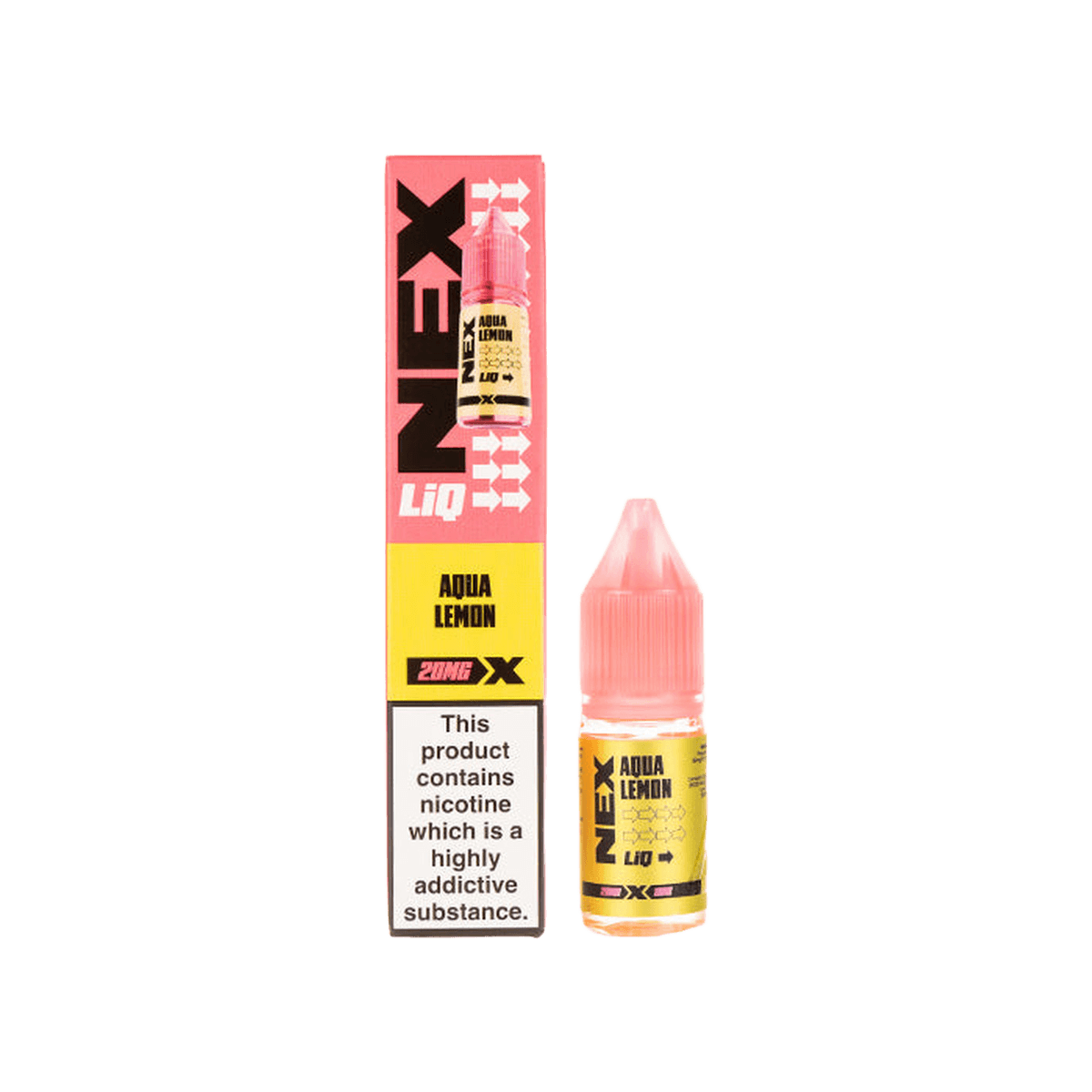 Aqua Lemon Nic Salt E-Liquid by Pod Salt NexLiq - E-Liquids