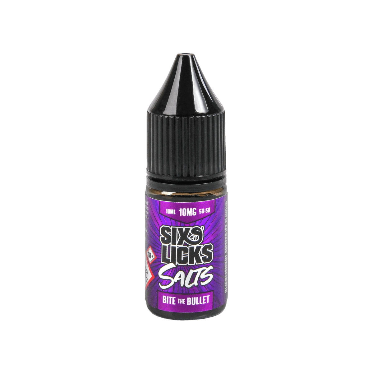 Bite The Bullet Nic Salt E-Liquid by Six Licks - 10mg E-Liquid