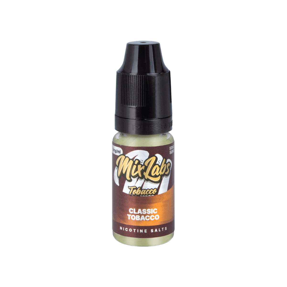 Classic Tobacco Nic Salt E-Liquid by Mix Labs Tobacco