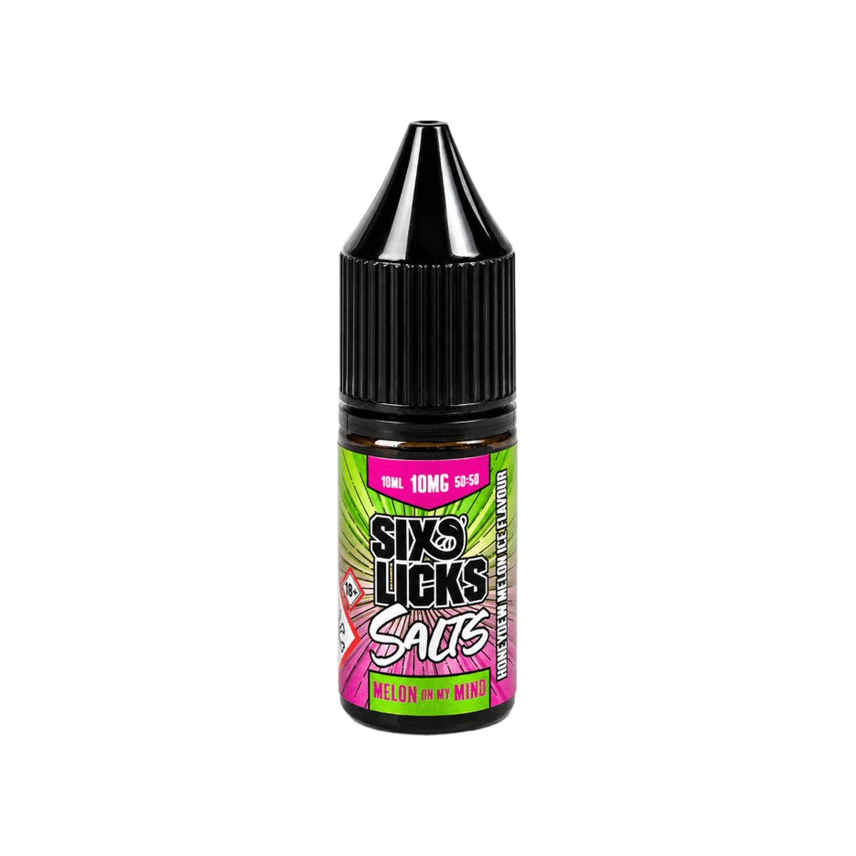 Melon On My Mind Nic Salt E-Liquid by Six Licks - 10mg E-Liquid