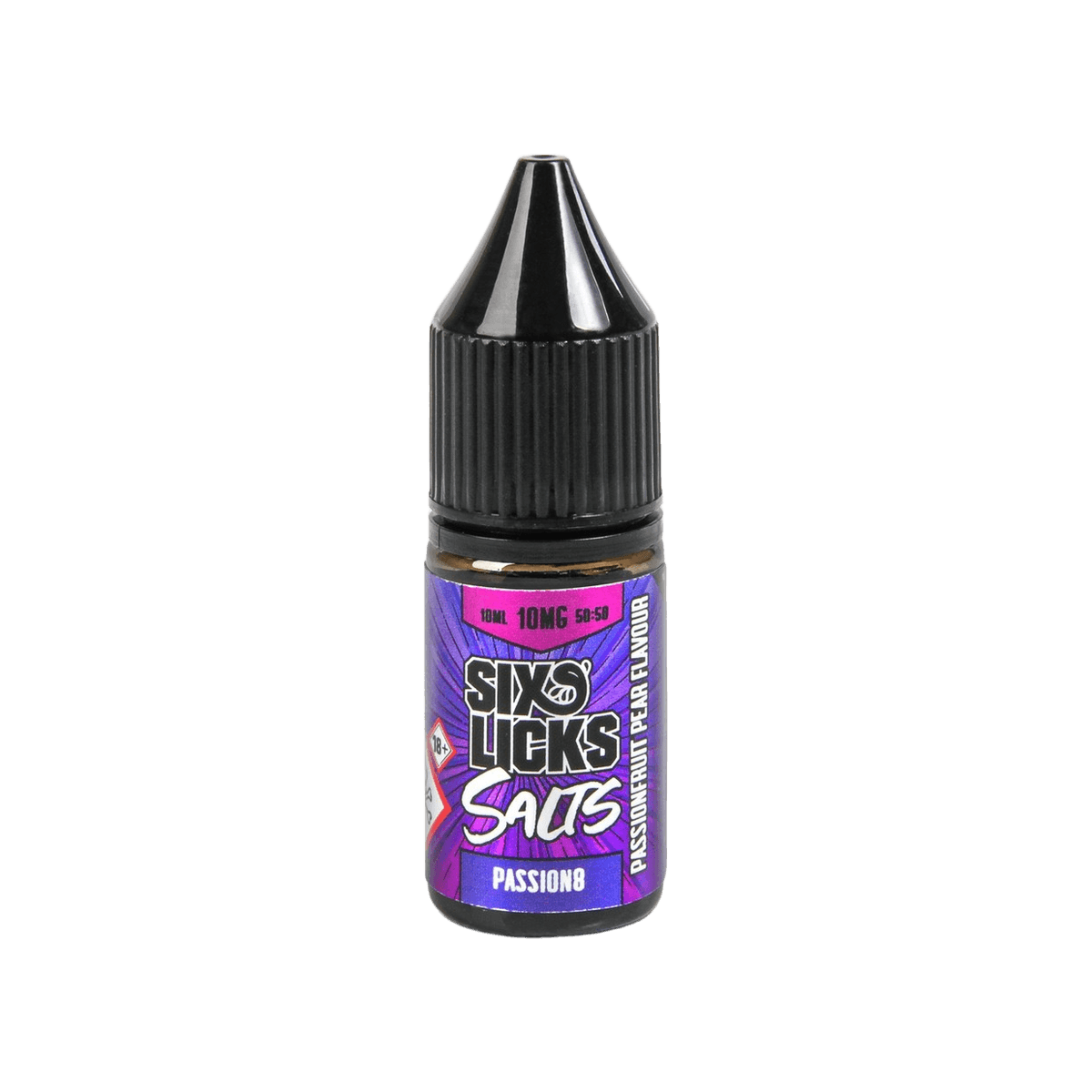 Passion8 Nic Salt E-Liquid by Six Licks - 10mg E-Liquid