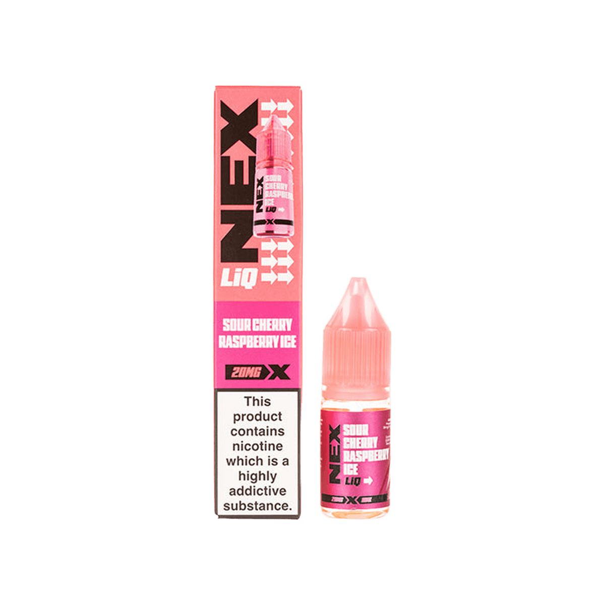 Sour Cherry Raspberry Ice Nic Salt E-Liquid by Pod Salt NexLiq - E-Liquids
