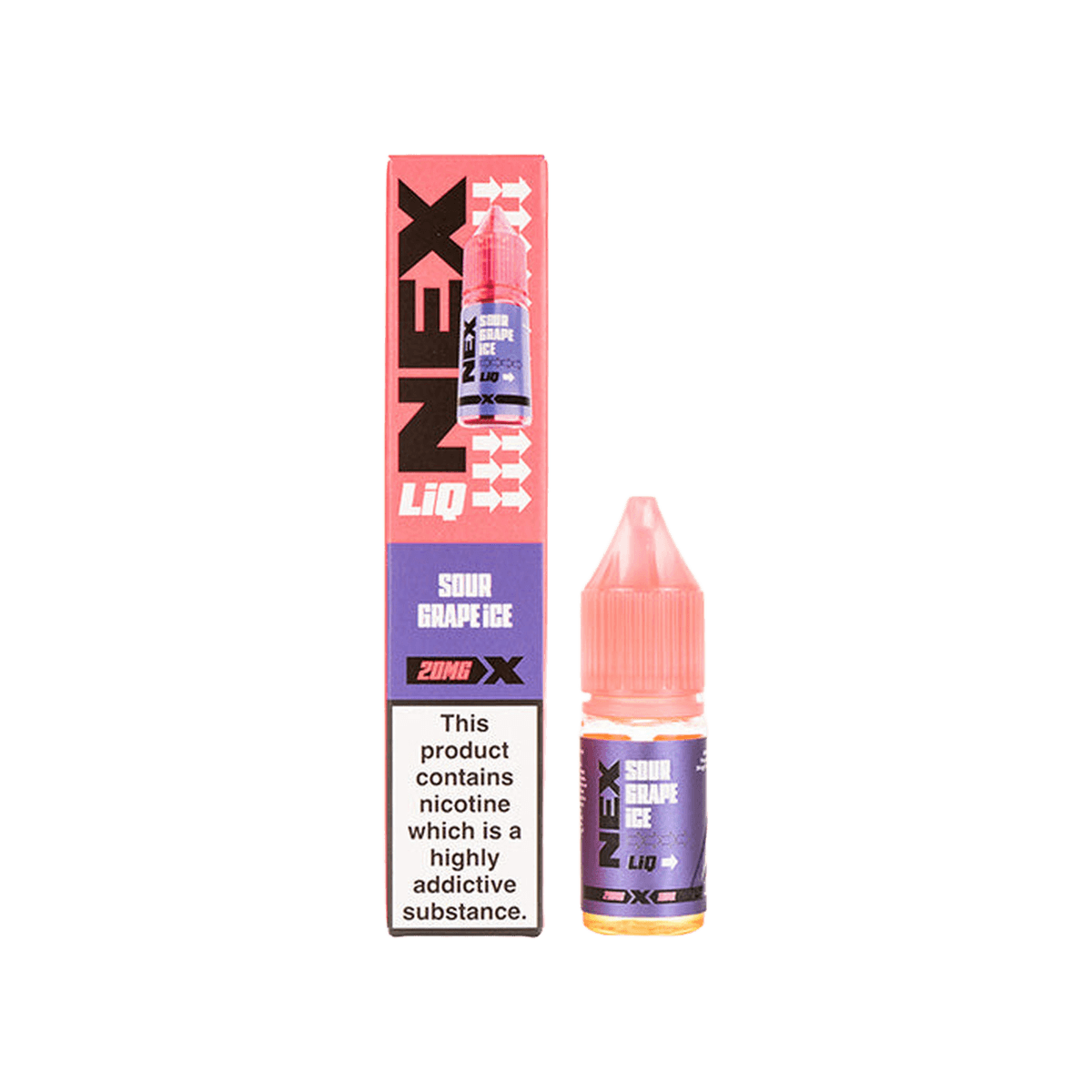 Sour Grape Ice Nic Salt E-Liquid by Pod Salt NexLiq