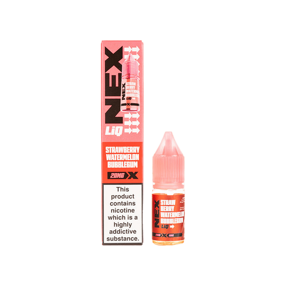 Strawberry Watermelon Bubblegum Nic Salt E-Liquid by Pod Salt NexLiq - E-Liquids