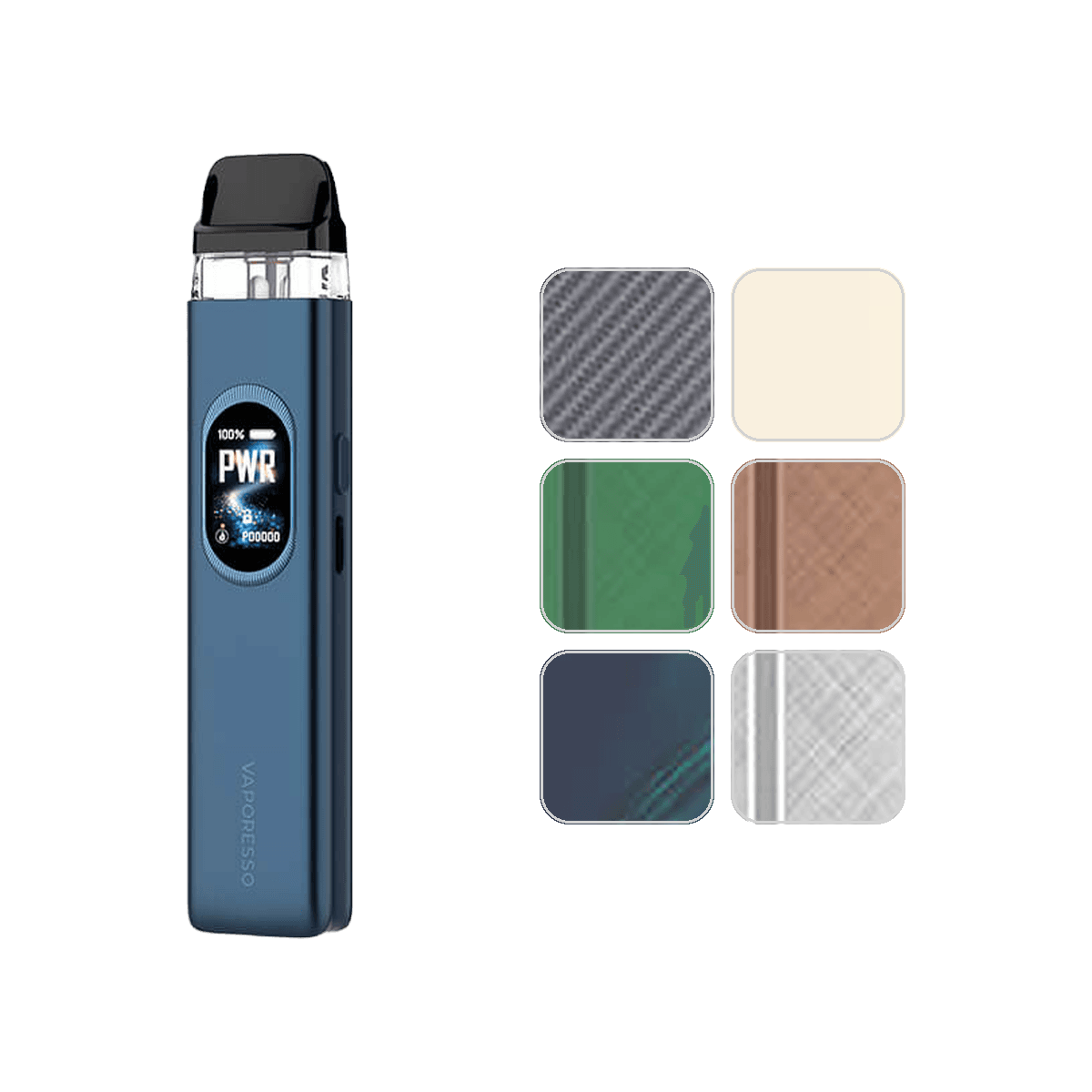 Vaporesso XROS 6 Pod Kit with colour swatches