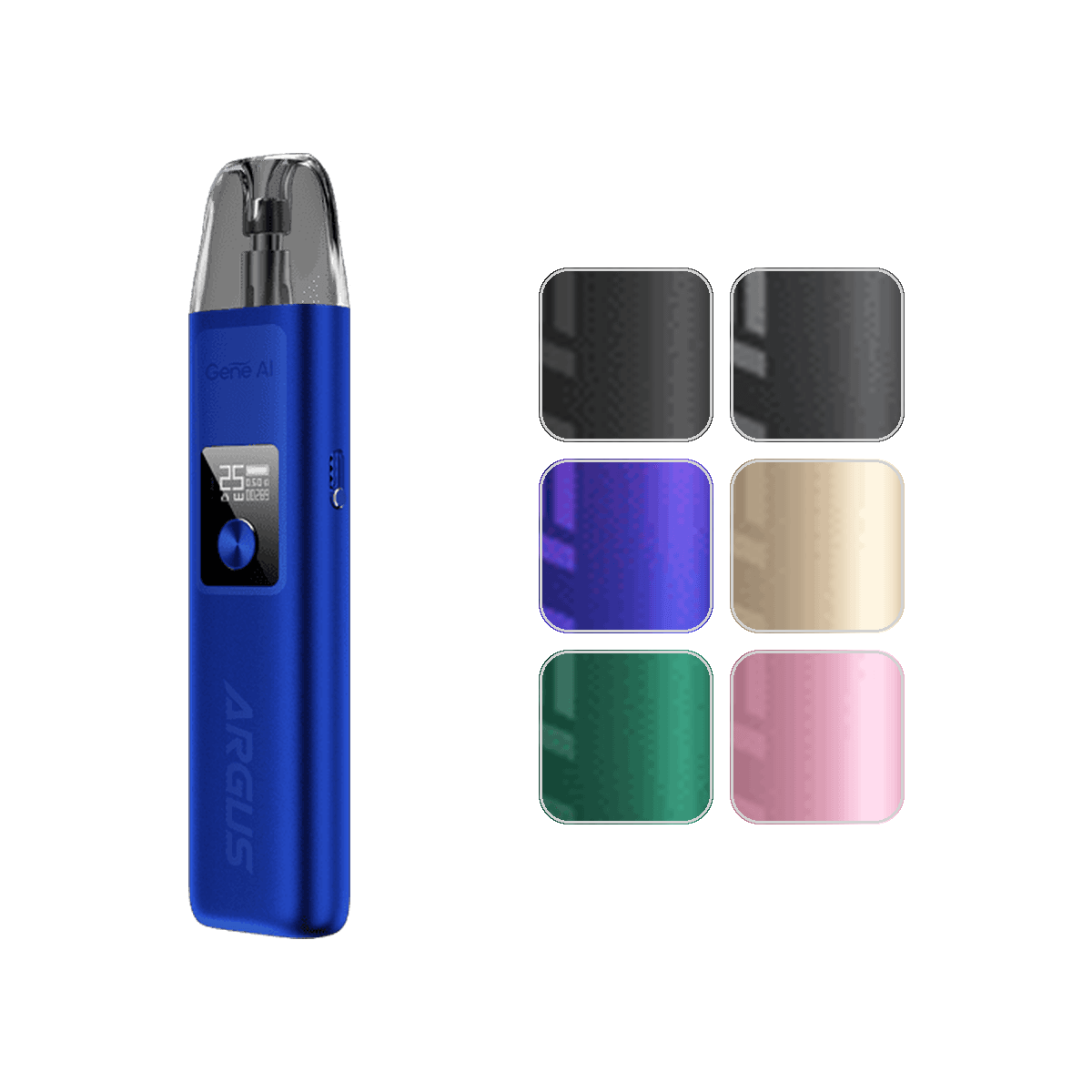 VooPoo Argus G Vape Kit with colour swatches