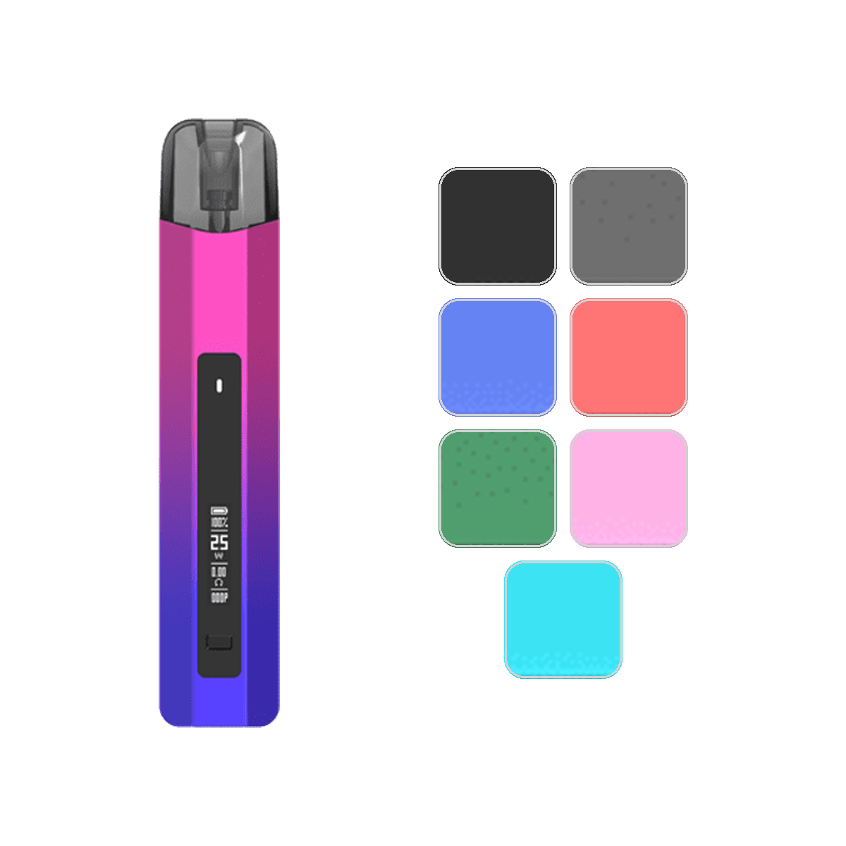 Smok NFIX Pro Pod Kit with colour swatches