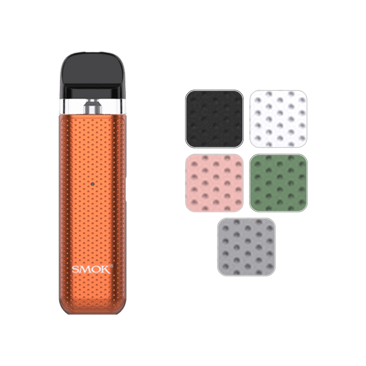 Smok Novo 2C Pod Kit with colour swatches