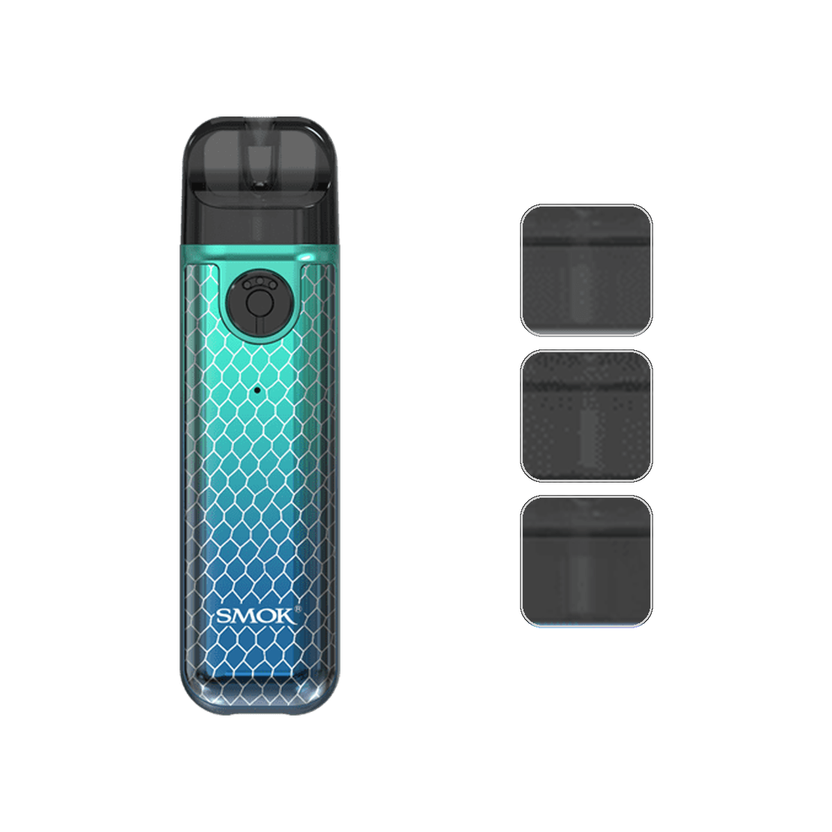 Smok Novo 4 Mini Pod Kit with colour swatches