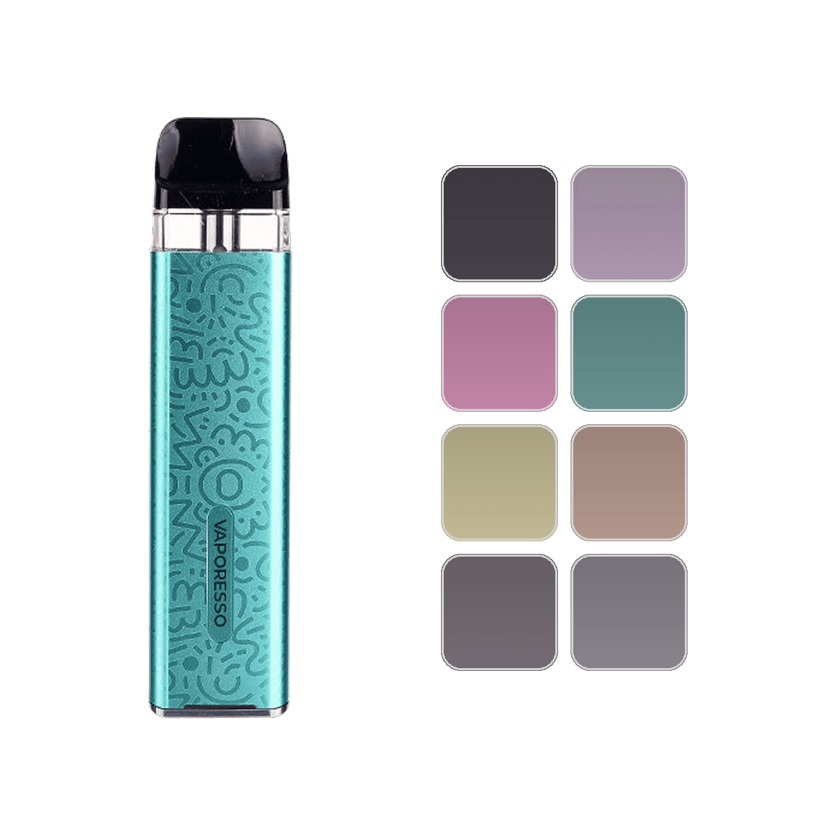 Vaporesso XROS 3 Mini Vape Kit with colour swatches