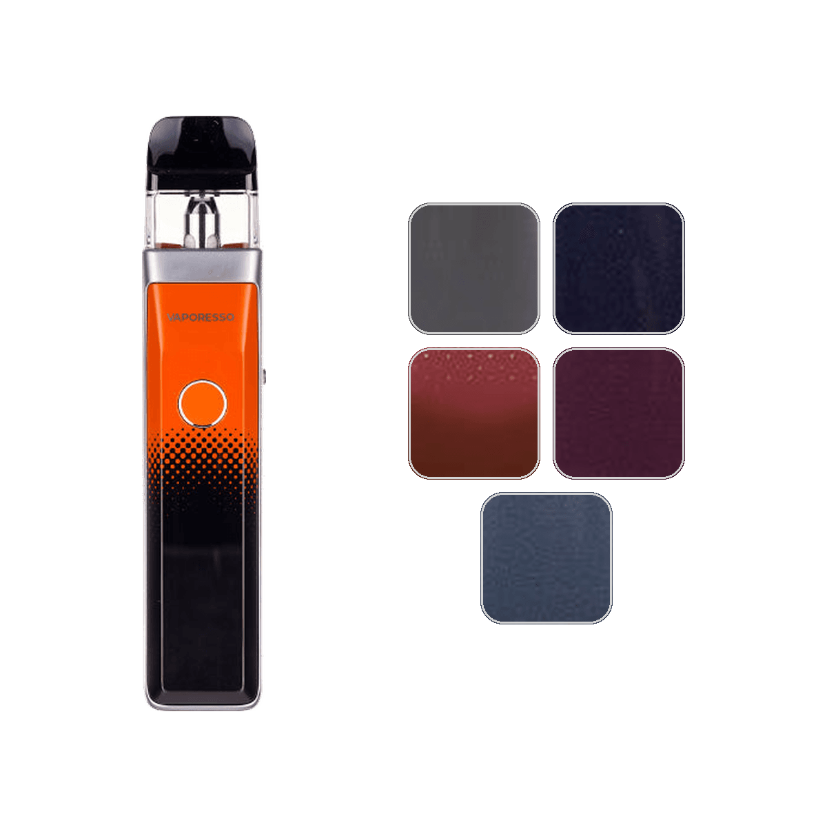 Vaporesso Xros Pro Vape Kit with colour swatches