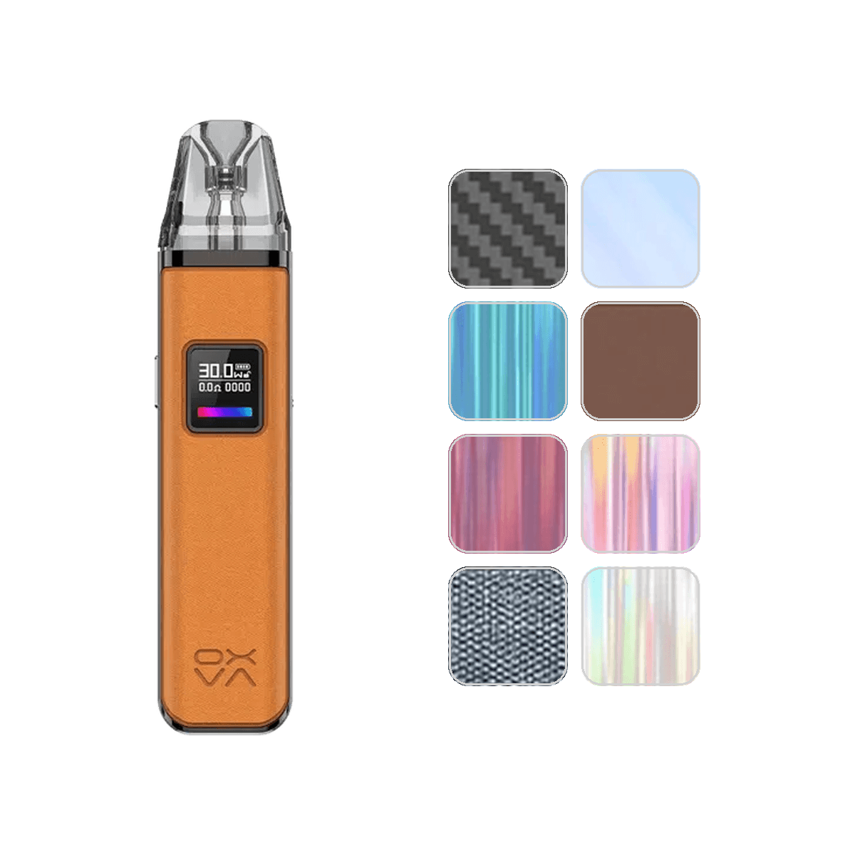OXVA Xlim Pro Pod Vape Kit with colour swatches