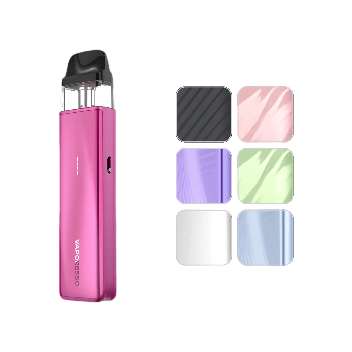 Vaporesso XROS 5 Mini Vape Kit with colour swatches