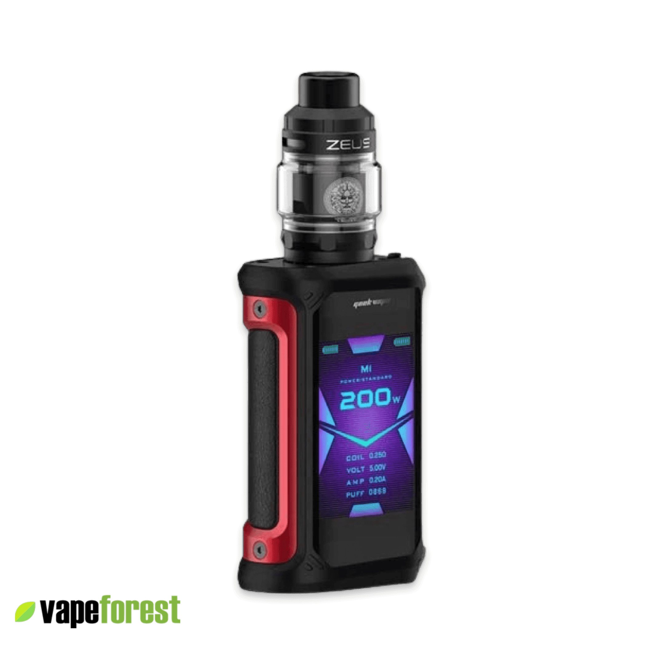 Aegis X Zeus GeekVape Red and Black Colour