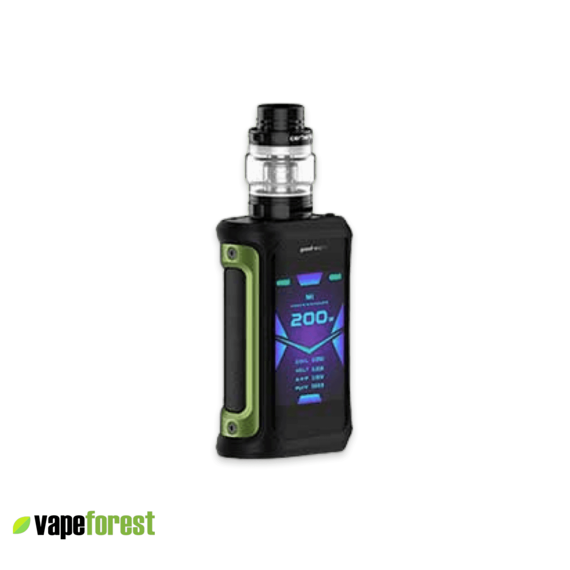 Aegis X TC GeekVape Green Black Colour