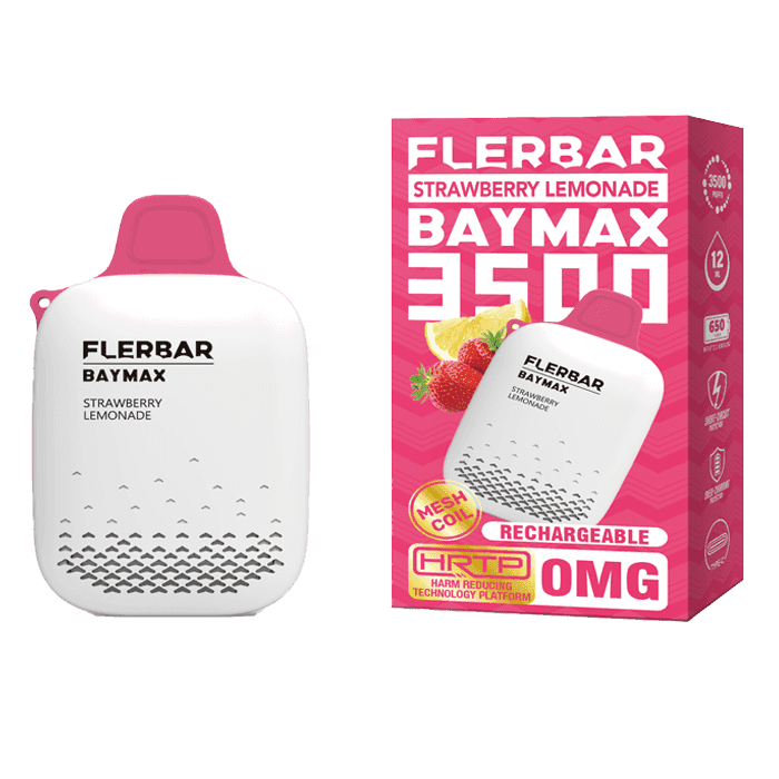 Flerbar Baymax pink 2
