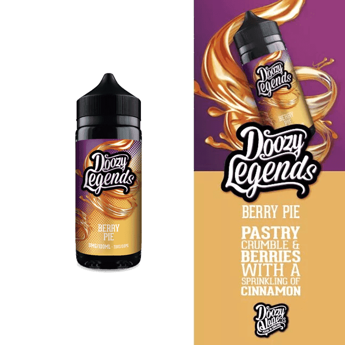 Berry Pie by Doozy Legends - 100ml Shortfill E-liquid