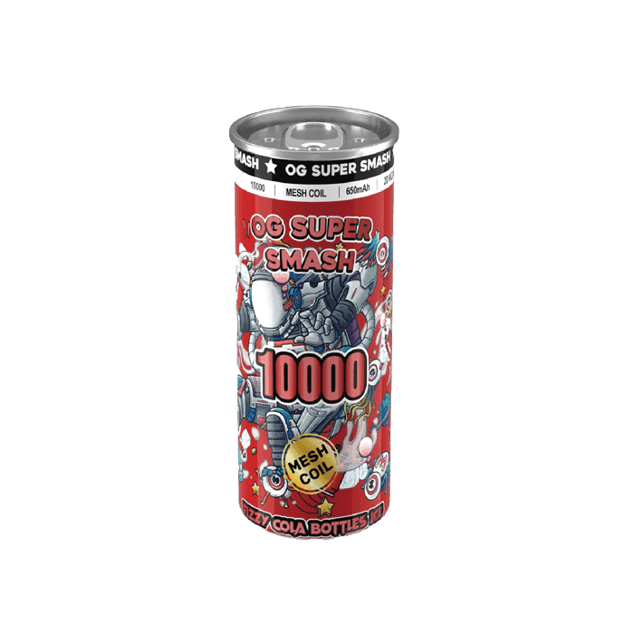 OG Super Smash 10000 Fizzy Cola Bottle