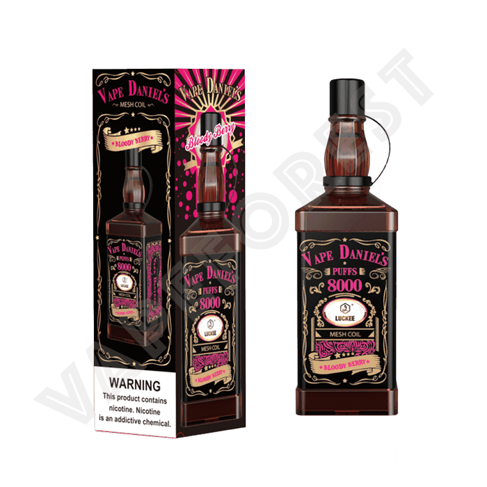 Luckee Vape Daniels 8000 Bloody Berry