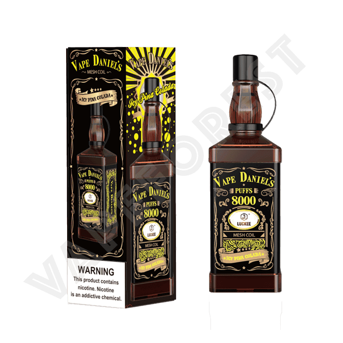 Luckee Vape Daniels 8000 Icy Pina Colada