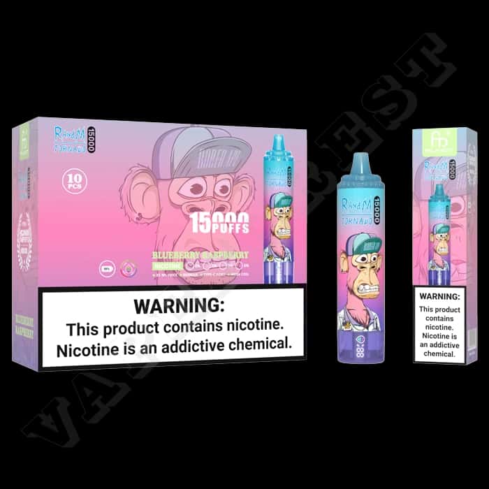 RandM Tornado 15000 Blueberry Raspberry