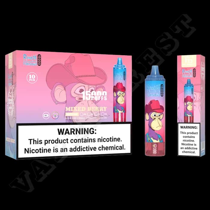 RandM Tornado 15000 Mixed Berry