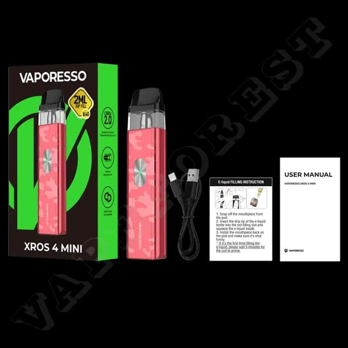 Vaporesso XROS 4 Mini Vape Kit - Pack
