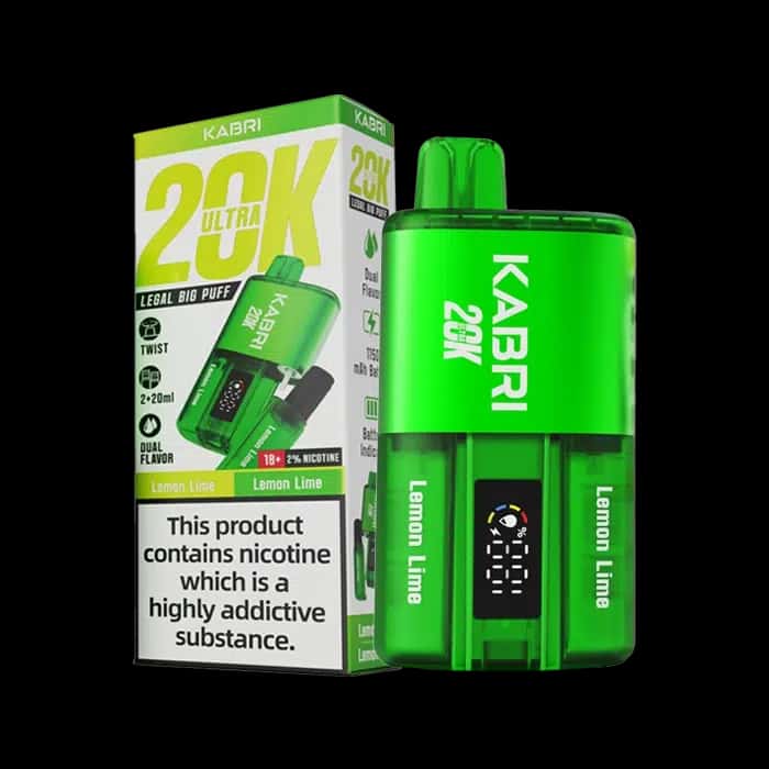 Kabri 20k Ultra Bar Lemon Lime-Lemon Lime