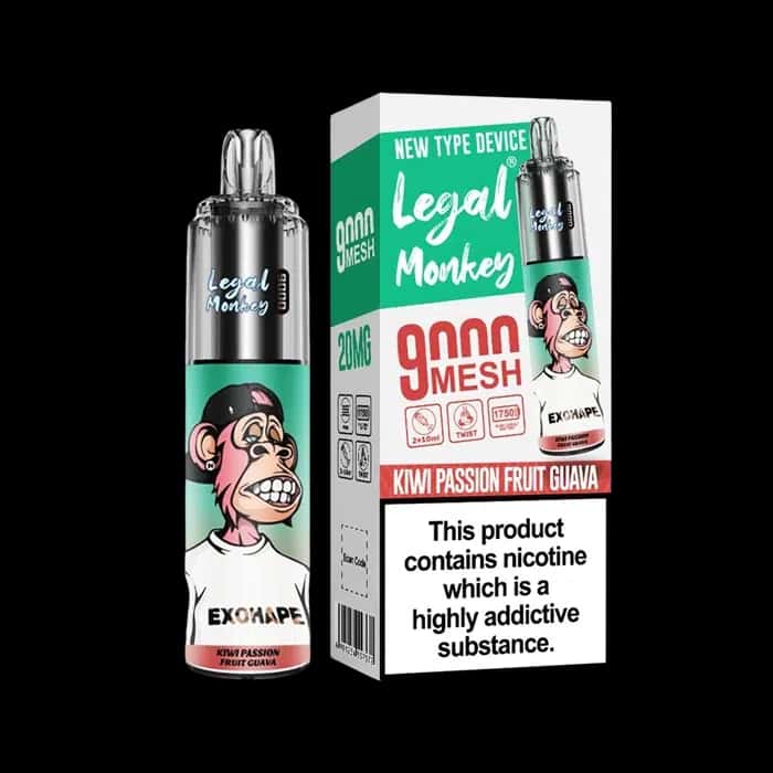 Legal Monkey 9000 Kiwi Passionfruit Guava