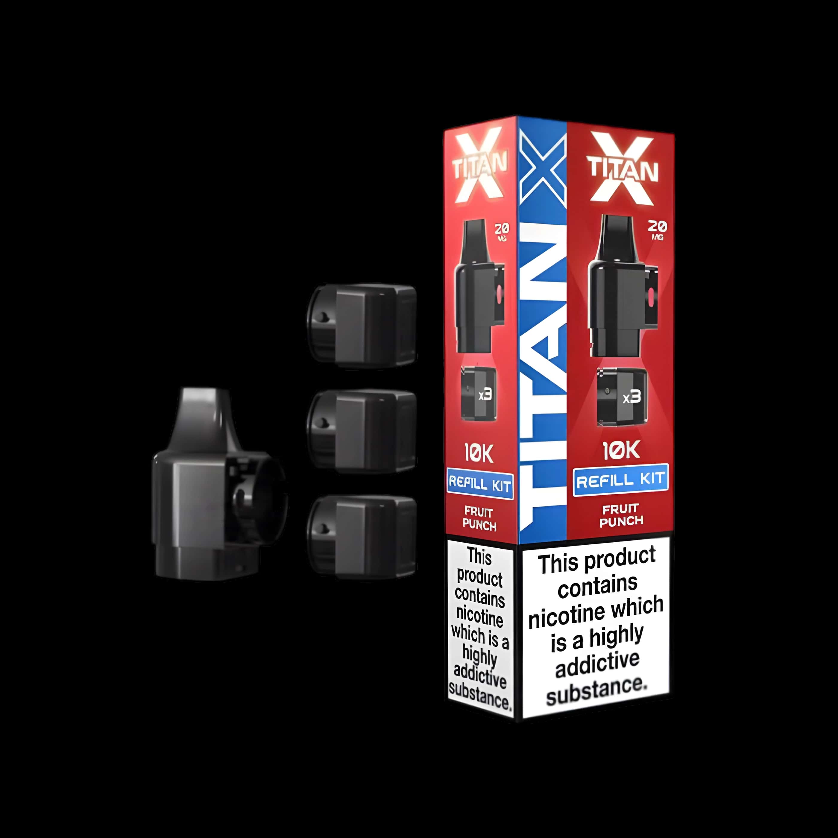 Titan X 10K Prefilled Pods - Fruit Punch