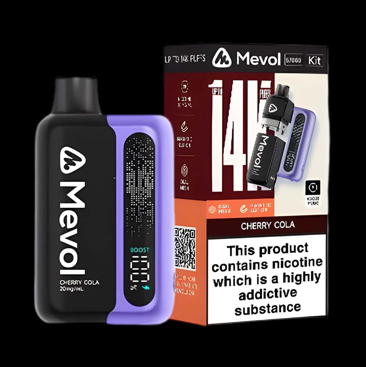 Mevol S7000 Prefilled Pod Kit-Cherry Cola