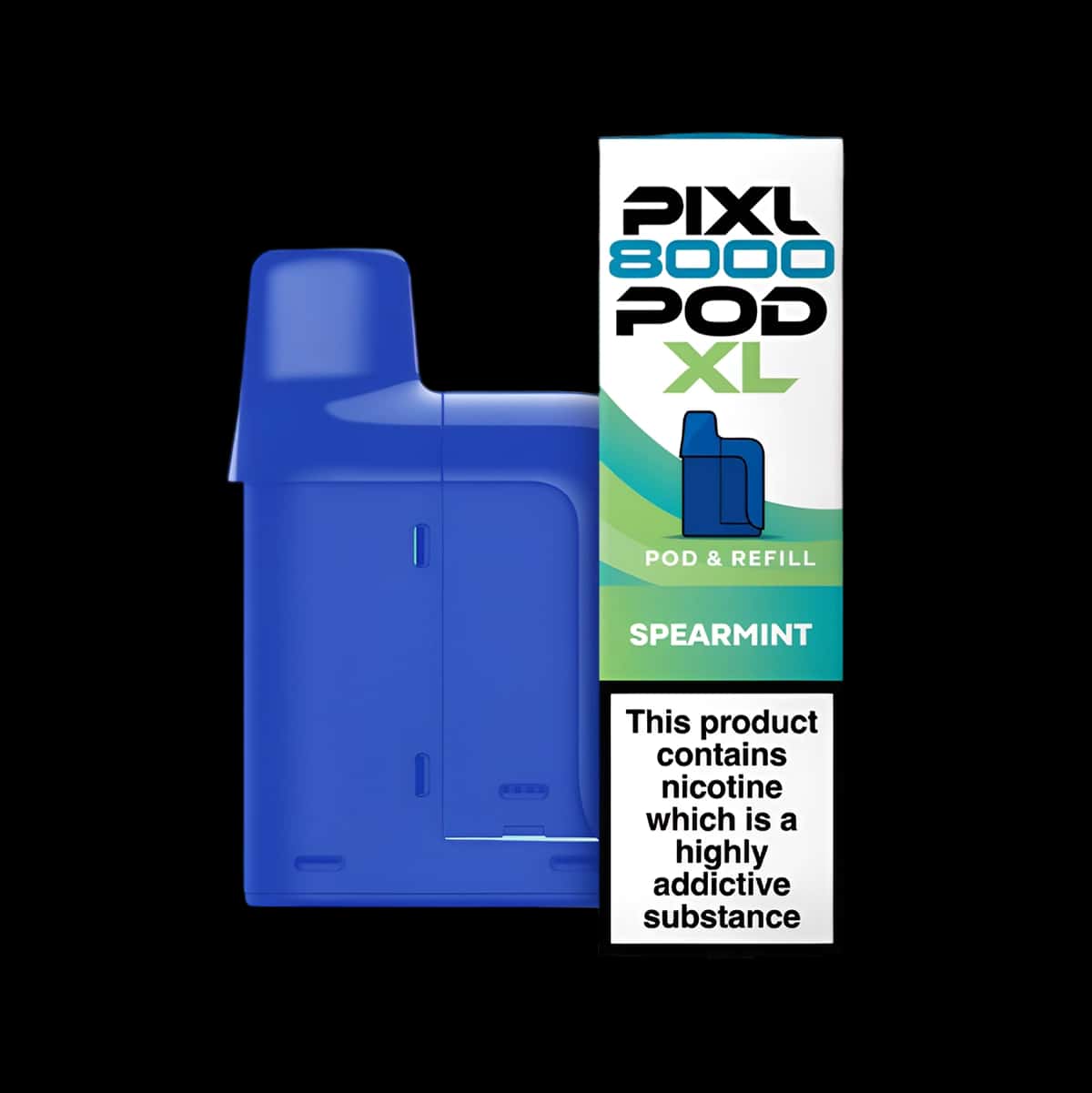 Pixl 8000 Prefilled Refill Pods Spearmint