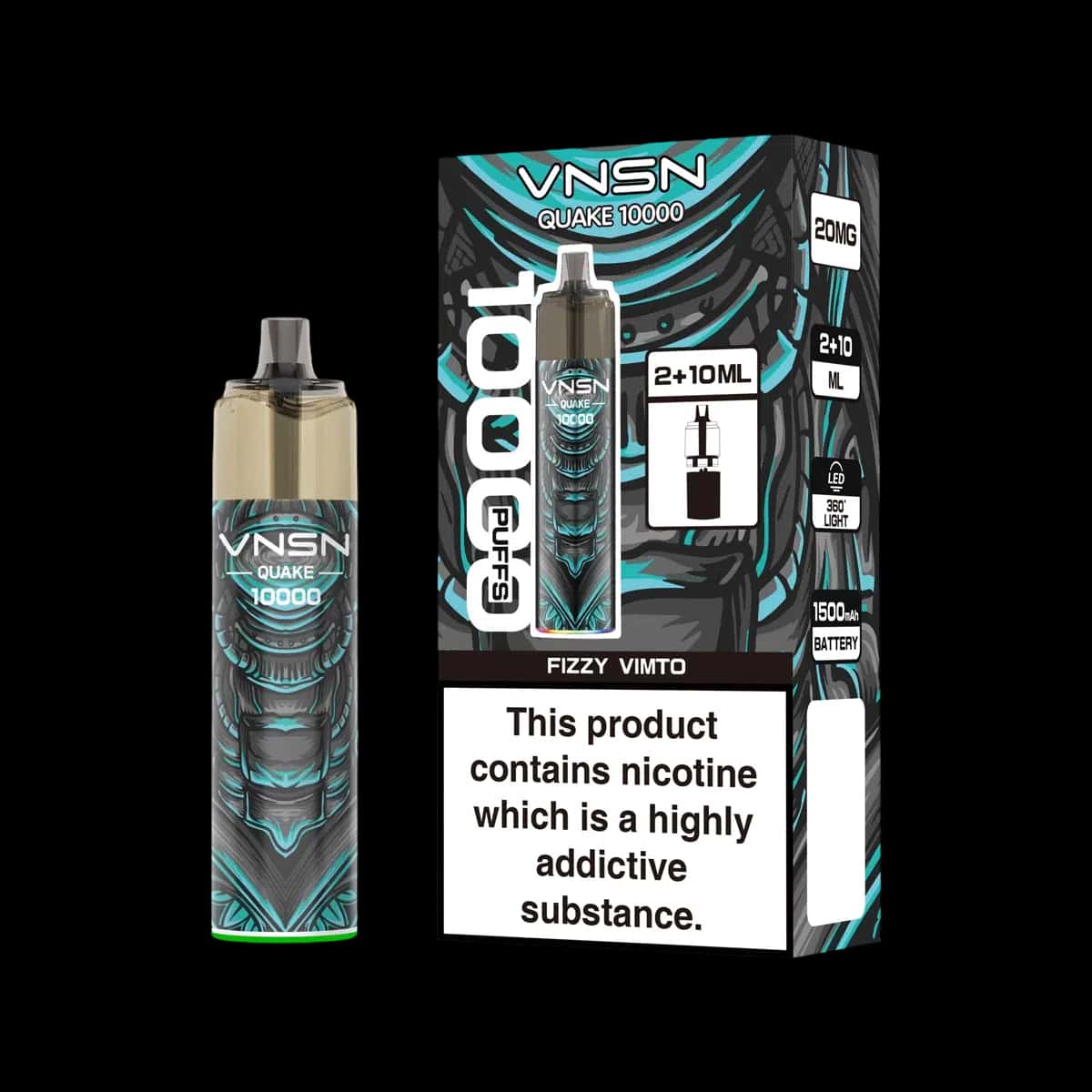 Fizzy Vimto-VNSN Quake 10K Vape Kit