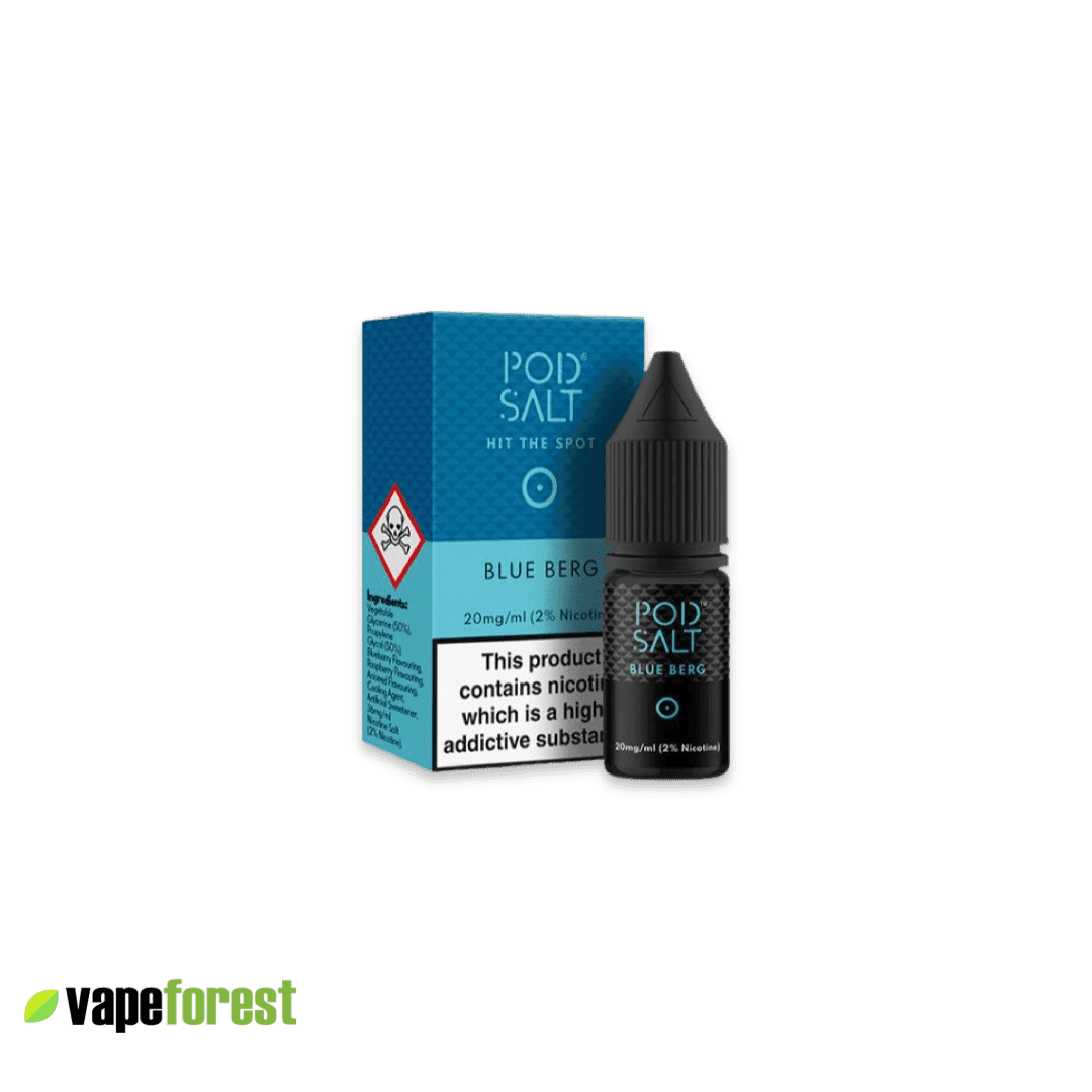 Pod Salt   Nic Salt E-Liquid   Blue Berg - Pod Systems