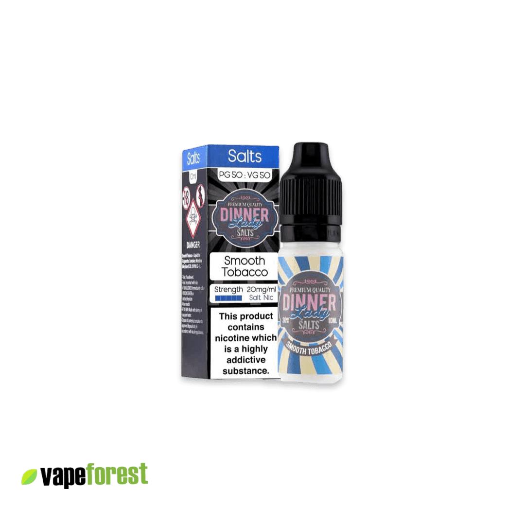 Dinner Lady   Nic Salts E-Liquid   Caramel Tobacco - 10mg E-Liquid