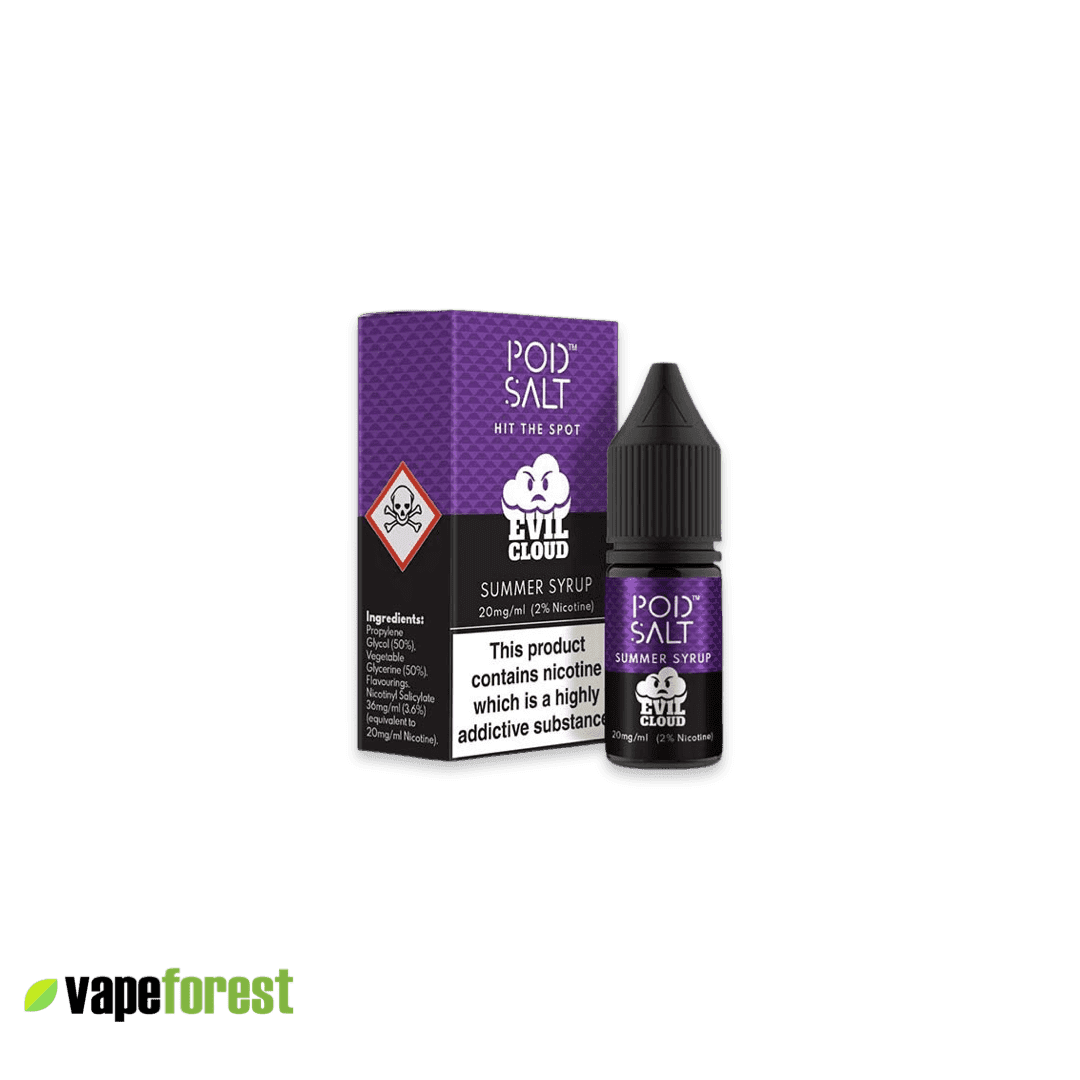 Pod Salt   Nic Salt E-Liquid   Summer Syrup - Pod Systems