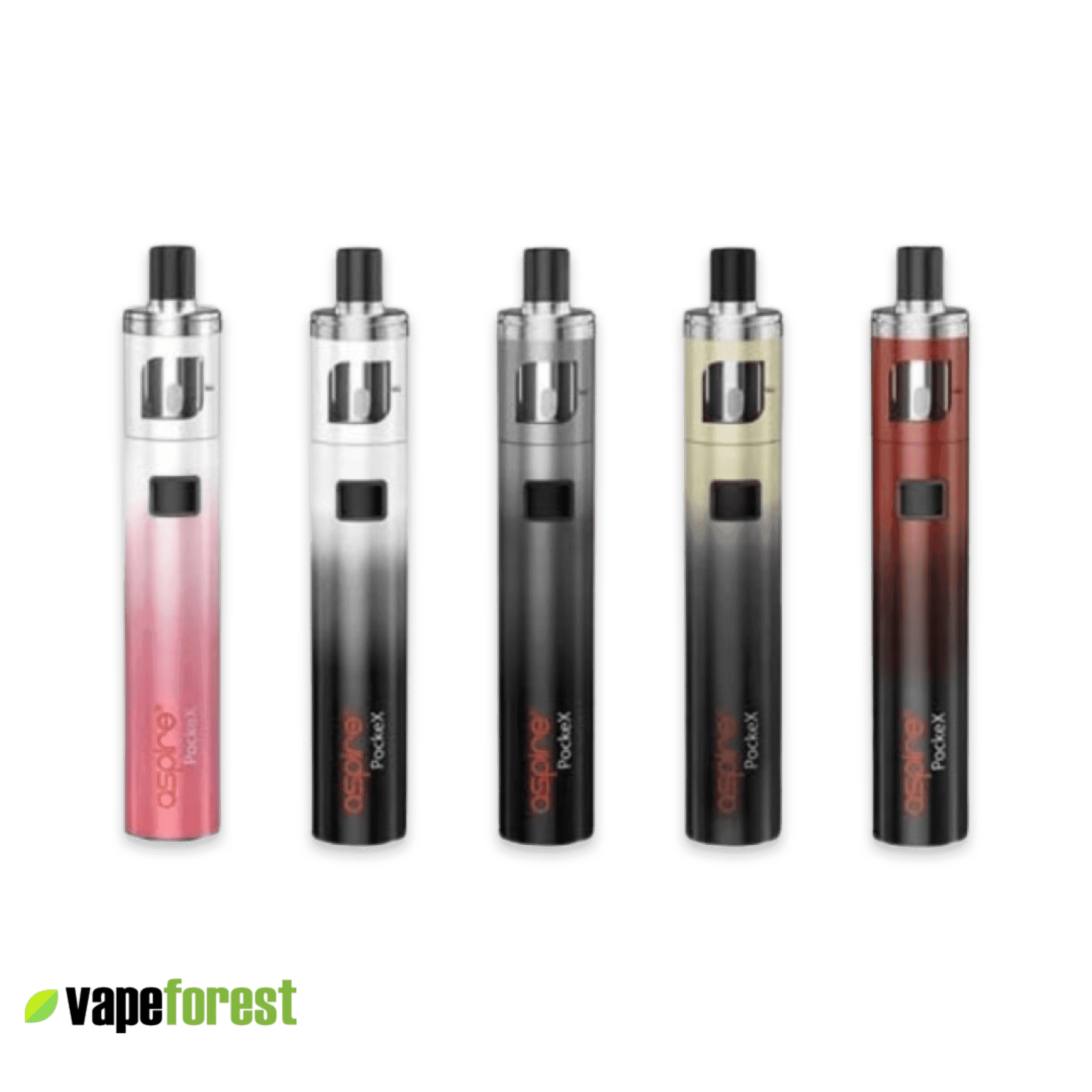 PockeX   Aspire   Anniversary Edition Kit - 50VG   50PG  Universal  Vape Kits