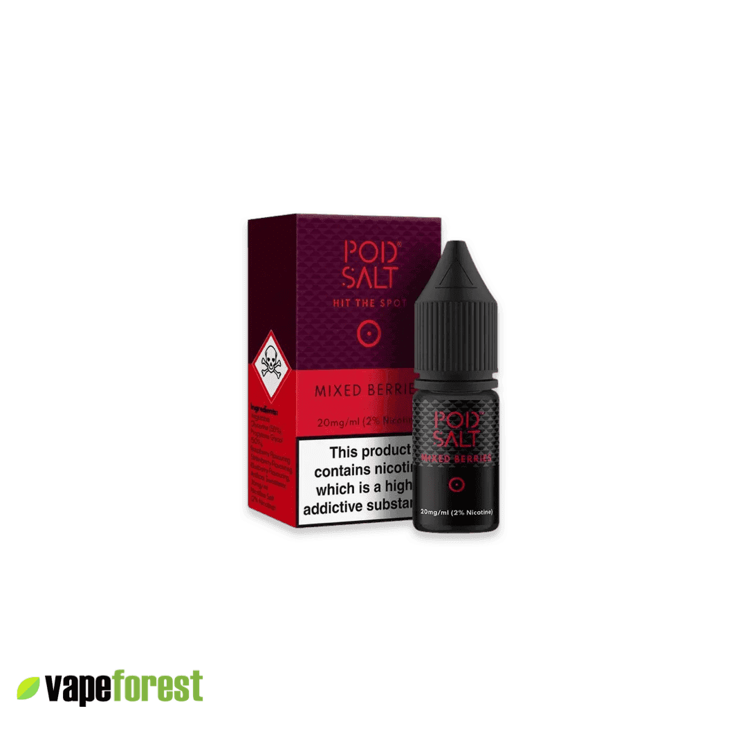 Pod Salt   Nic Salt E-Liquid   Mixed Berries - Pod Systems