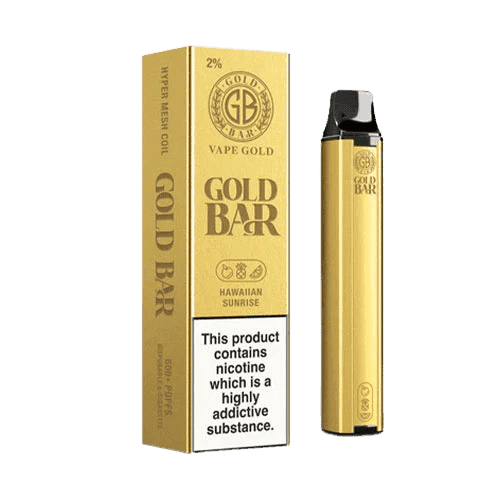Gold Bar 600 Disposable Vape - Disposable Vapes
