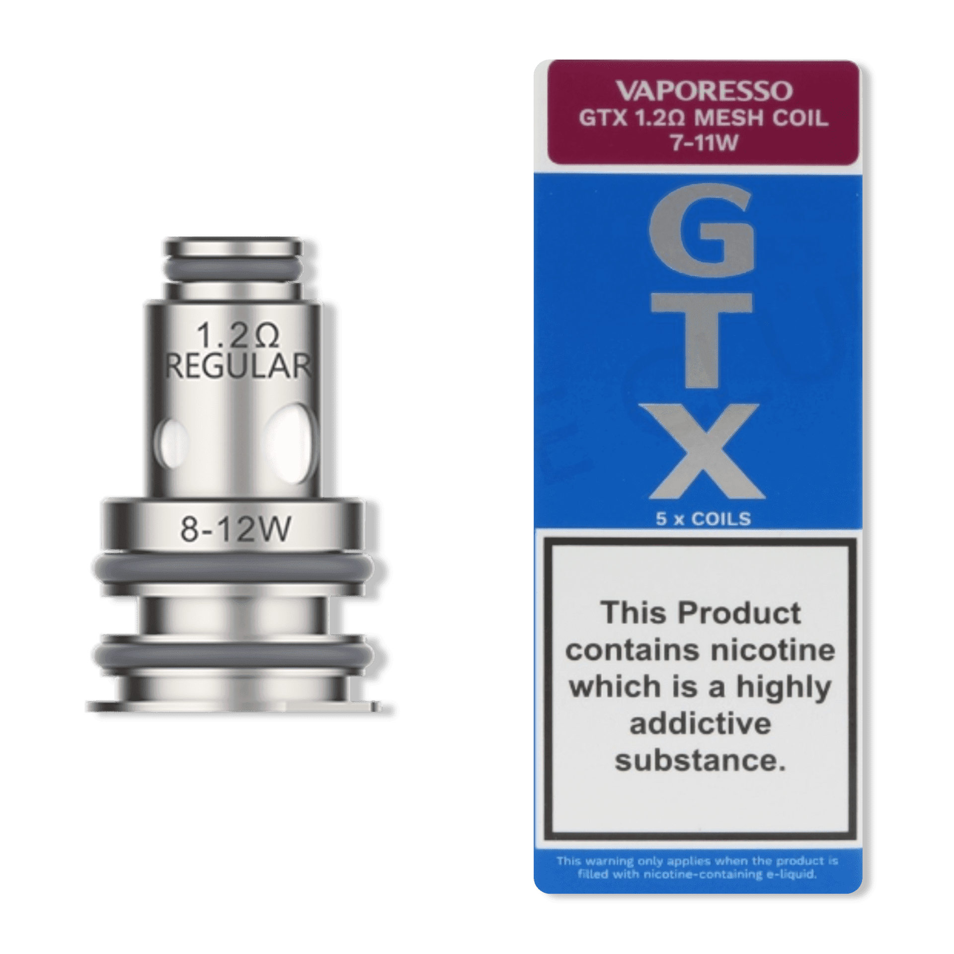 Vaporesso GTX One Replacement Coils - Pack of 5 - Coils