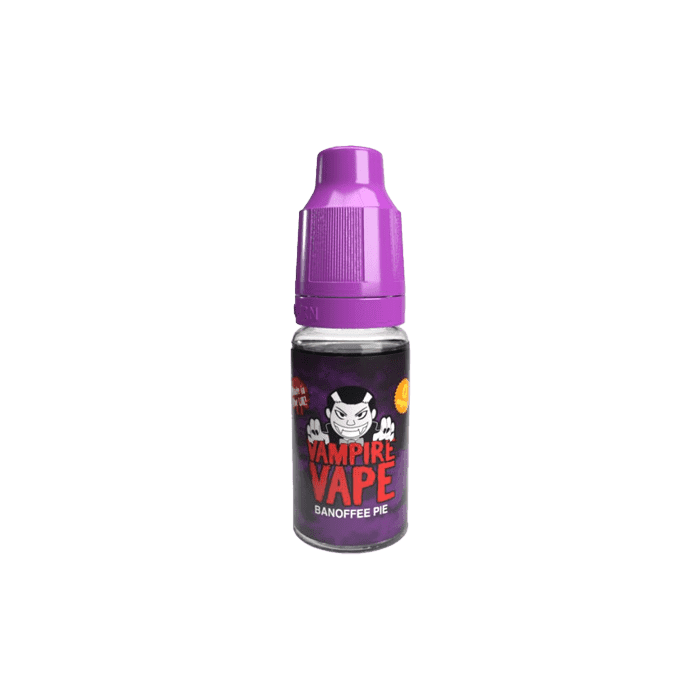 Banoffee Pie by Vampire Vape  10ml E-liquid - 0mg E-Liquid