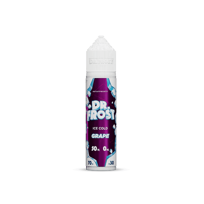 Grape Ice by Dr Frost   50ml Shortfill E-liquid - E-Liquids