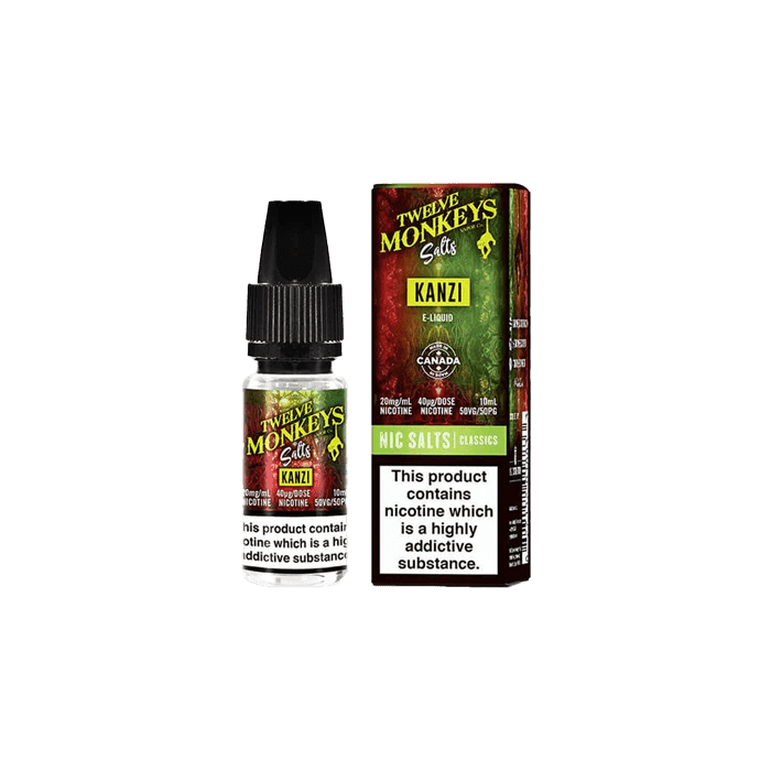 Kanzi by Twelve Monkeys - 10ml Nic Salt E-liquid - 10mg E-Liquid