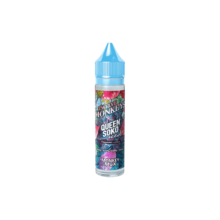 Queen Soko Iced by Twelve Monkeys - 50ml Shortfill E-liquid - 0mg E-Liquid