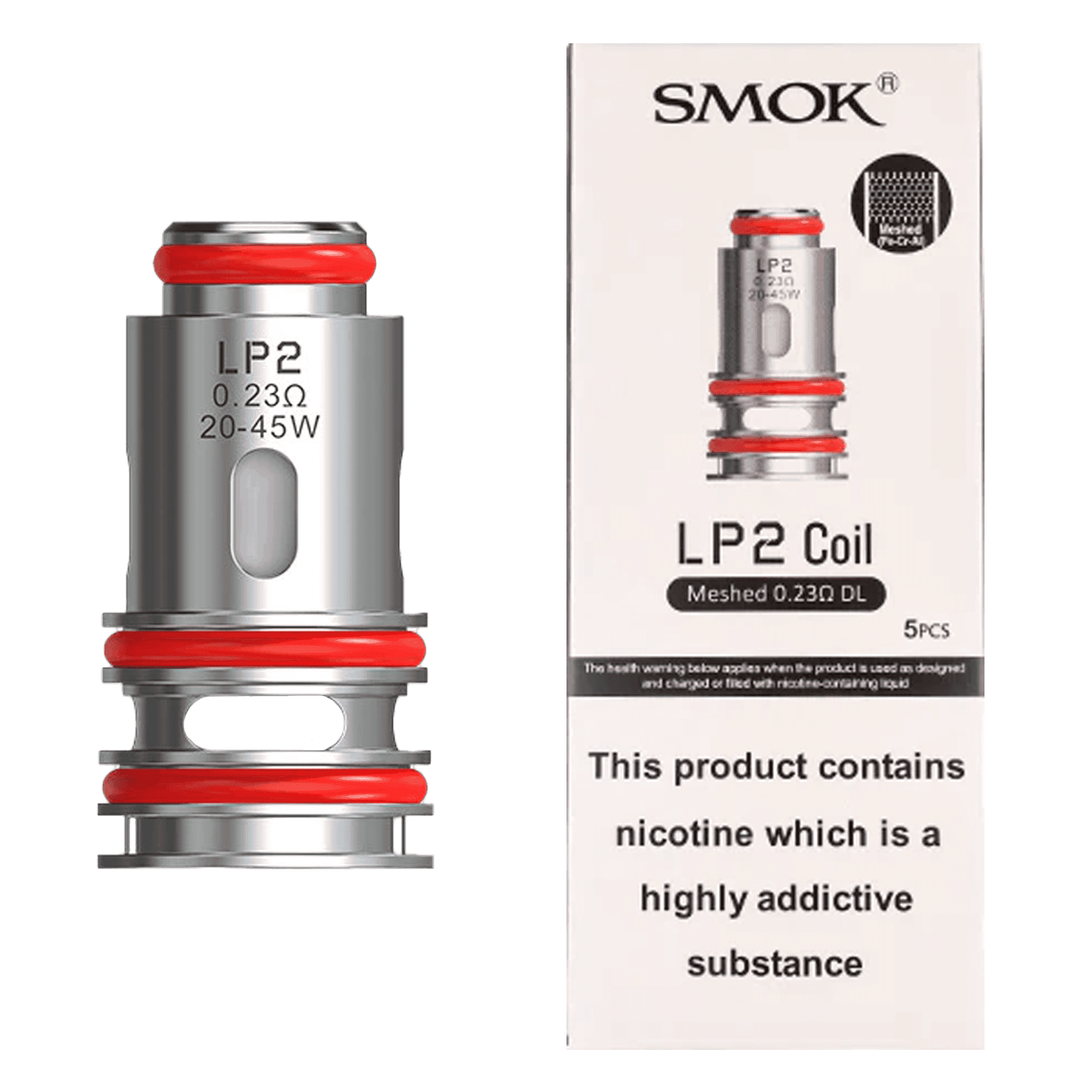 Smok LP2 Replacement Coils - Pack of 5 - Coils