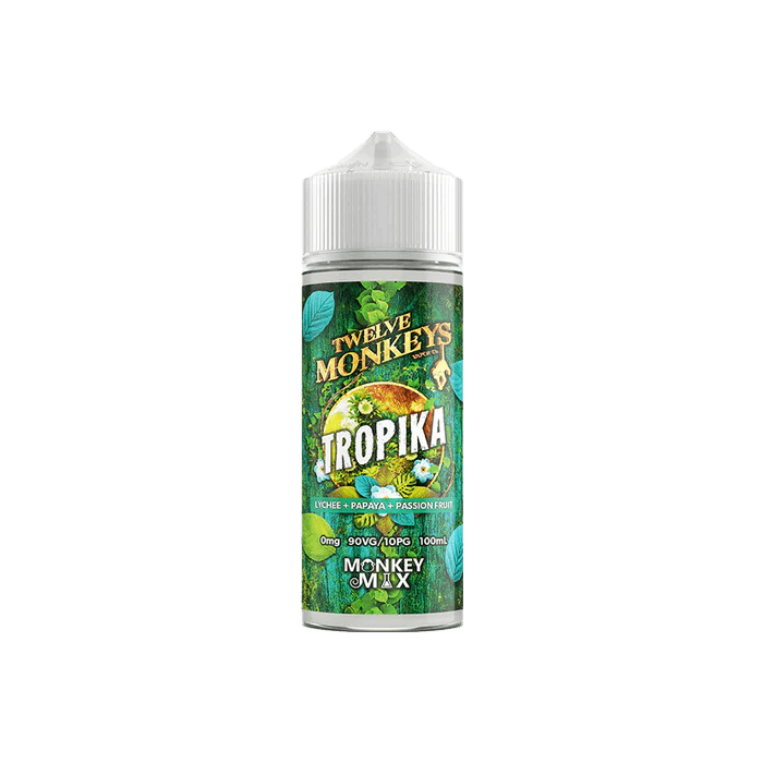 Tropika by Twelve Monkeys - 100ml Shortfill E-liquid - 0mg E-Liquid