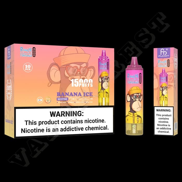 RandM Tornado 15000 Banana Ice