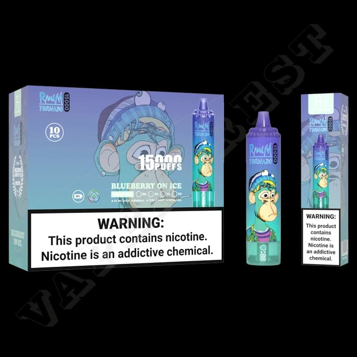 RandM Tornado 15000 Blueberry Ice