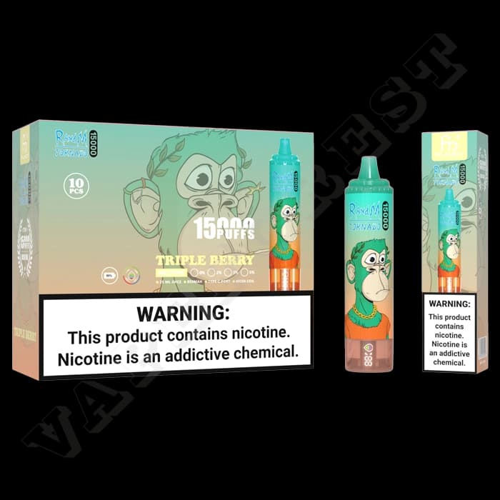 RandM Tornado 15000 Triple Berry